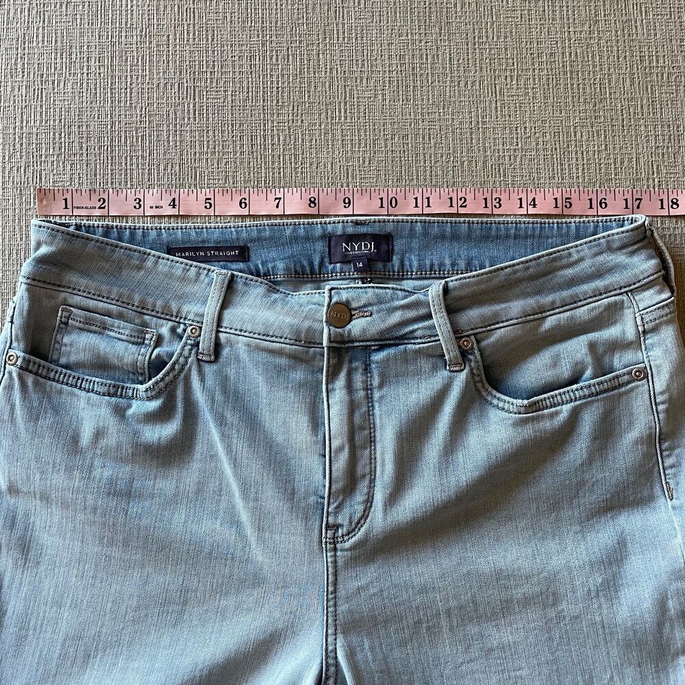 NYDJ Marilyn Ankle Jeans, size 14 - Picture 7 of 11